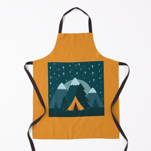 Item preview, Camping bajo las estrellas y las montañas designed and sold by moonlightglo.