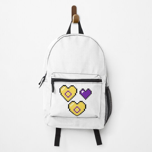 Item preview, Pixel Pride Intersex Hearts designed and sold by Sorcerers of Cyber Pride.