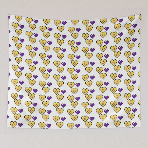 Item preview, Pixel Pride Intersex Hearts designed and sold by Sorcerers of Cyber Pride.