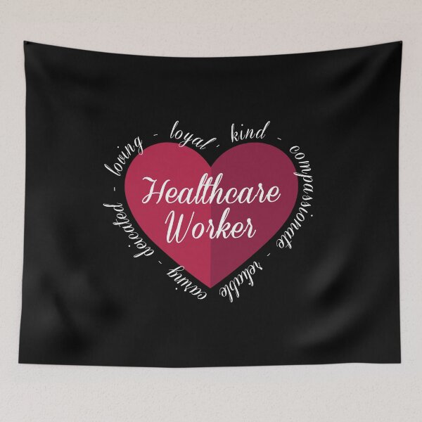 Item preview, Health Care Worker Love Heart Design  designed and sold by 2blackcherries.