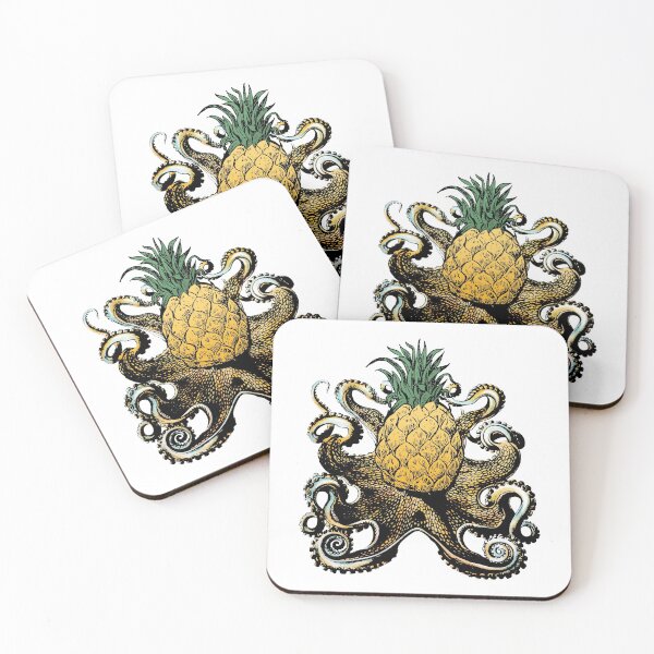 Item preview, Pineapple Octopus designed and sold by kickwear-com.
