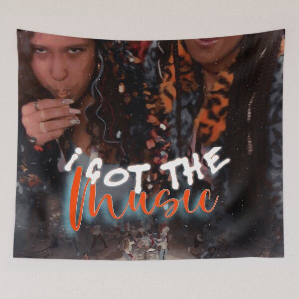 Item preview, I GOT THE MUSIC POSTER designed and sold by BrightPhantoms.