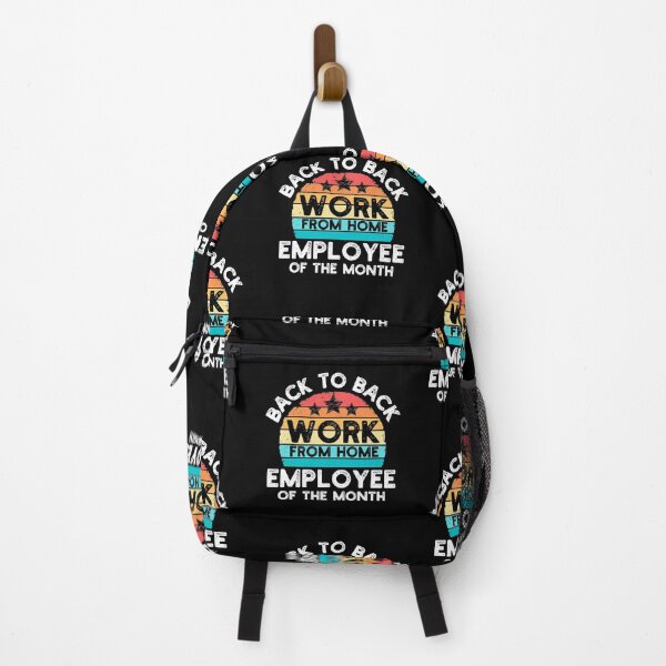 Item preview, Back To Back Work From Home Employee Of The Month - Funny Work From Home Scocial Distancing designed and sold by ohmier.