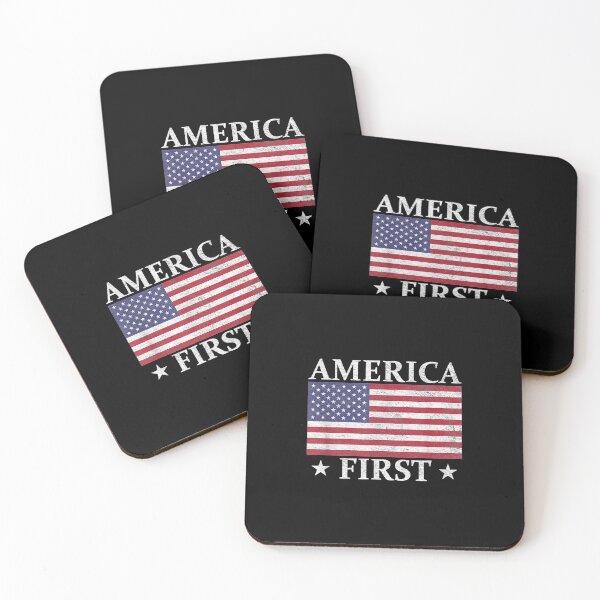 Item preview, AMERICA FIRST USA AMERICAN FLAG PATRIOT STARS AND STRIPES designed and sold by BrucesAlexander.