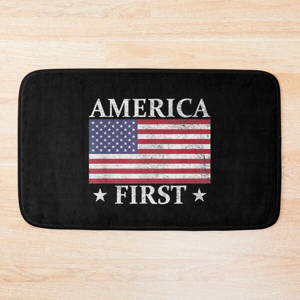 Item preview, AMERICA FIRST USA AMERICAN FLAG PATRIOT STARS AND STRIPES designed and sold by BrucesAlexander.