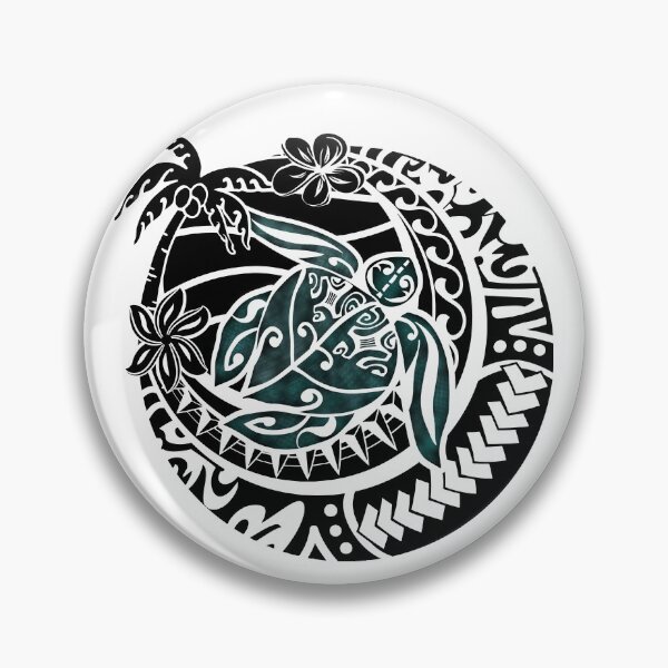 Item preview, Black And White Tribal Turtle Decal designed and sold by sunnthreads.