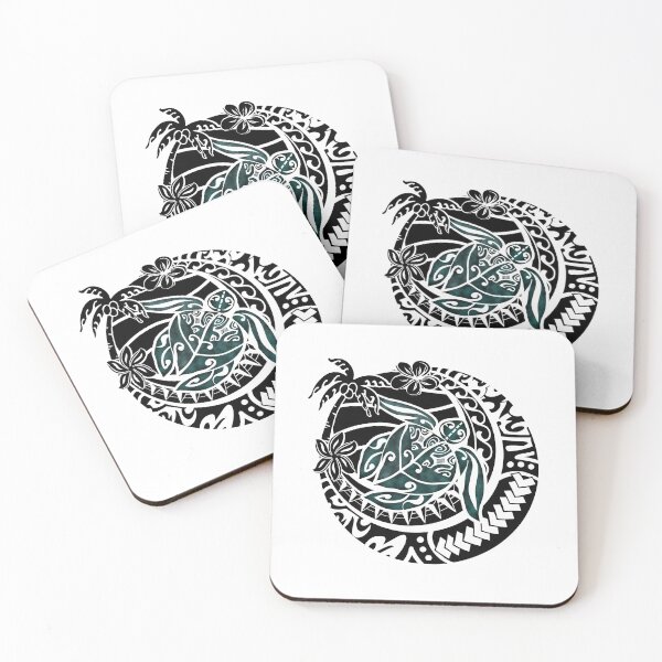 Item preview, Black And White Tribal Turtle Decal designed and sold by sunnthreads.