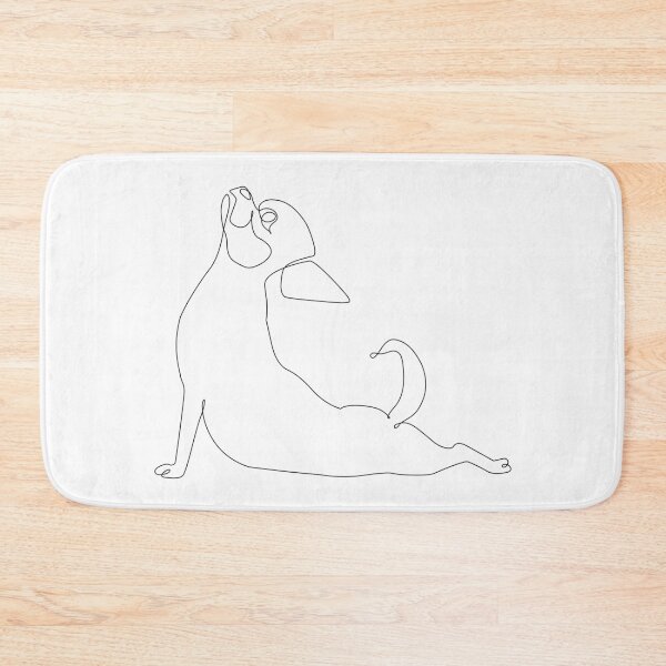 Item preview, One Line Chihuahua Upward Facing Dog designed and sold by Huebucket.