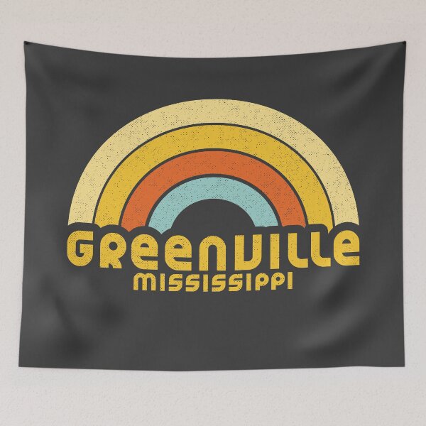 Item preview, Retro Greenville Mississippi designed and sold by dk80.