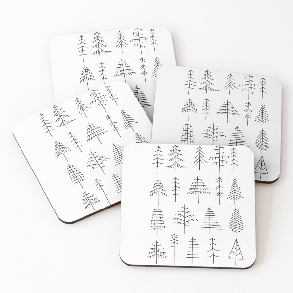 Item preview, Tree Outlines designed and sold by statonka.
