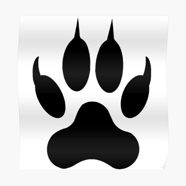 Animal Footprint Posters for Sale | Redbubble
