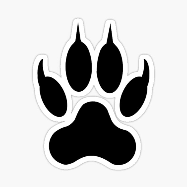 Download Animal Footprint Stickers Redbubble