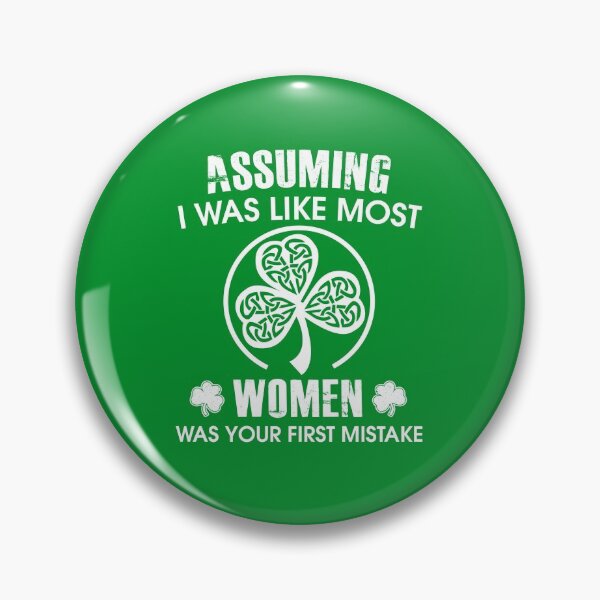 Item preview, Assuming - irish  designed and sold by hasanmasud.
