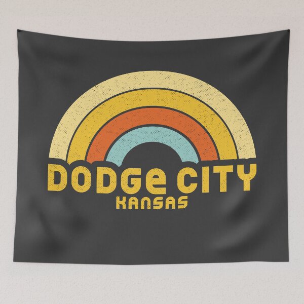 Item preview, Retro Dodge City Kansas designed and sold by dk80.