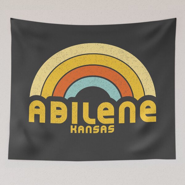 Item preview, Retro Abilene Kansas designed and sold by dk80.