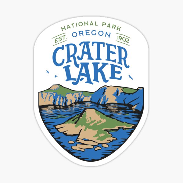 Item preview, Crater Lake National Park Hiking Oregon designed and sold by PaulLesser.