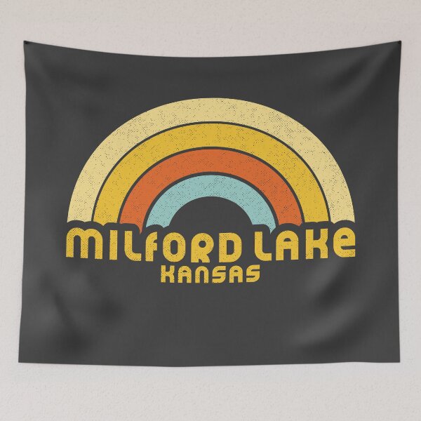 Item preview, Retro Milford Lake Kansas designed and sold by dk80.