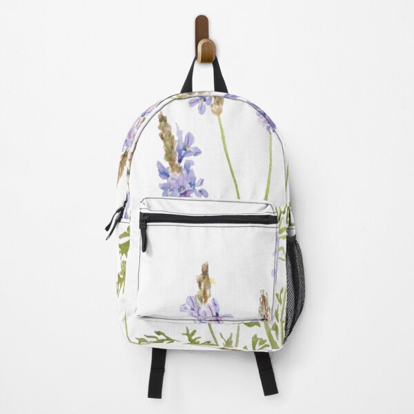 Item preview, hand painted purple fernleaf lavender watercolor designed and sold by ColorandColor.