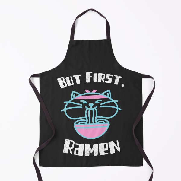 Item preview, But First Ramen Cat Kawaii Anime Otaku Japanese Ramen Noodles designed and sold by EricJP.