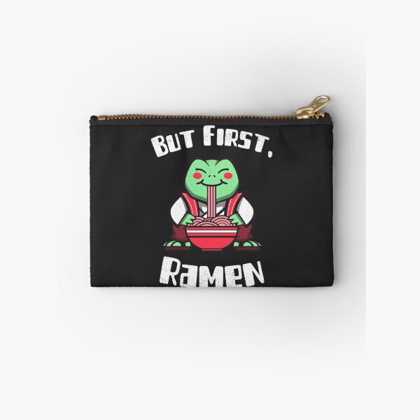Item preview, But First Ramen Frog Kawaii Anime Otaku Japanese Ramen Noodles designed and sold by EricJP.