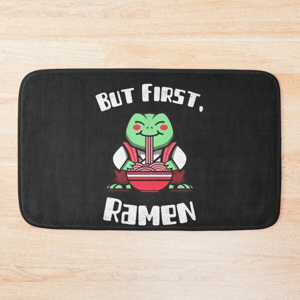 Item preview, But First Ramen Frog Kawaii Anime Otaku Japanese Ramen Noodles designed and sold by EricJP.