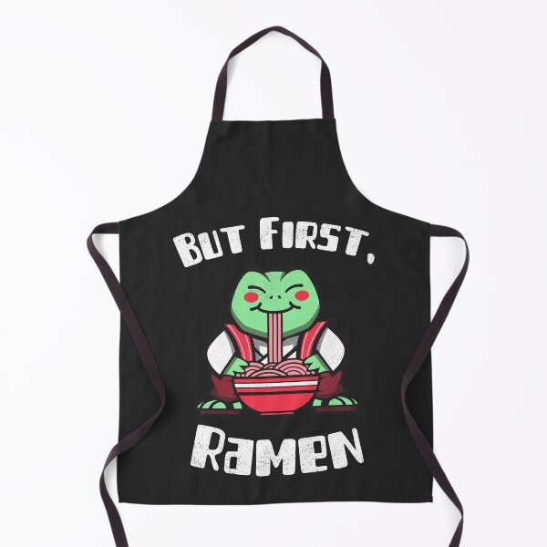 Item preview, But First Ramen Frog Kawaii Anime Otaku Japanese Ramen Noodles designed and sold by EricJP.