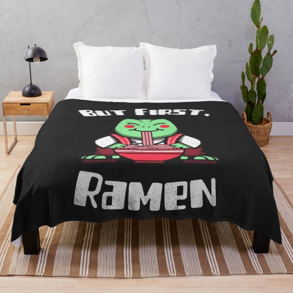 Item preview, But First Ramen Frog Kawaii Anime Otaku Japanese Ramen Noodles designed and sold by EricJP.
