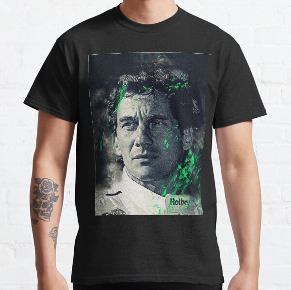 Ayrton Senna Painting R.I.P Classic T-Shirt