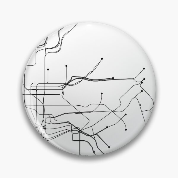 Item preview, New York City Subway Map designed and sold by multiplicitymap.