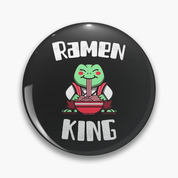 Item preview, Ramen King Frog Kawaii Anime Otaku Japanese Ramen Noodles designed and sold by EricJP.