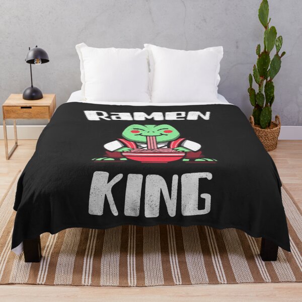 Item preview, Ramen King Frog Kawaii Anime Otaku Japanese Ramen Noodles designed and sold by EricJP.