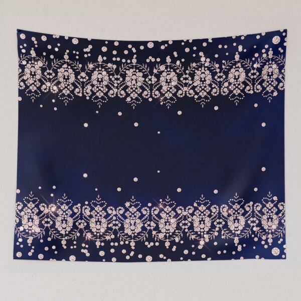 Item preview, Pink Diamonds on Blue Velvet designed and sold by Image NDesign.