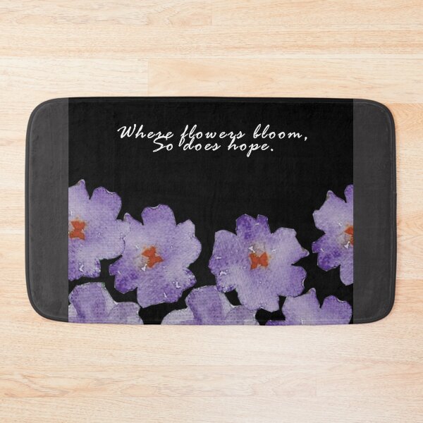 Item preview, Oversized Watercolour Violet Bloomy designed and sold by PURPLEbliss.