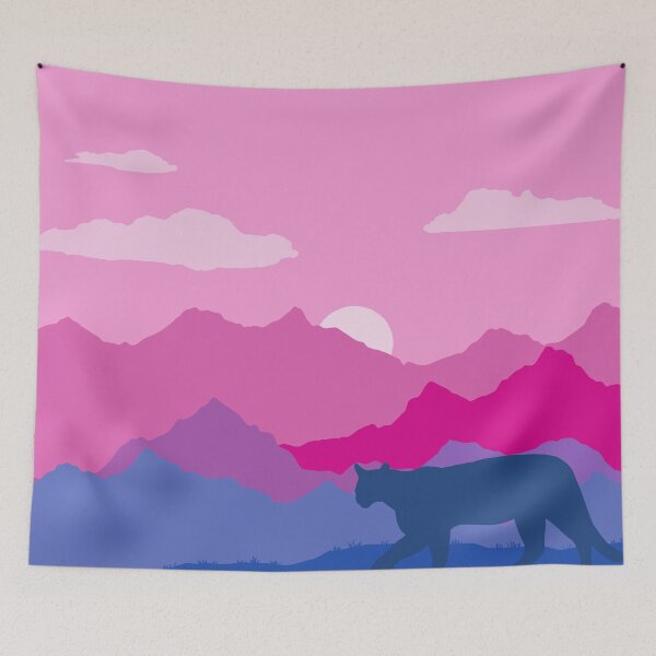 Item preview, Bi Mountain Lion Landscape designed and sold by FrostedDesigns.