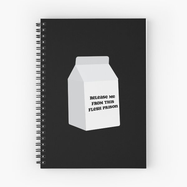 Item preview, release me from this flesh prison milk carton designed and sold by asapdani.