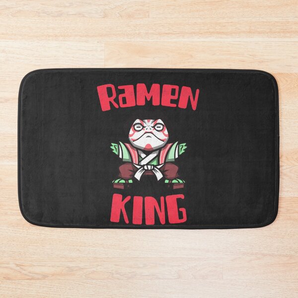 Item preview, Ramen King Samurai Frog Kawaii Anime Otaku Japanese Ramen Noodles designed and sold by EricJP.