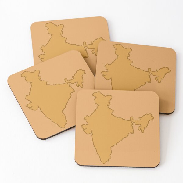 Item preview, Flat Styled India Map designed and sold by Qestro.