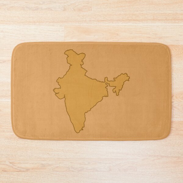 Item preview, Flat Styled India Map designed and sold by Qestro.