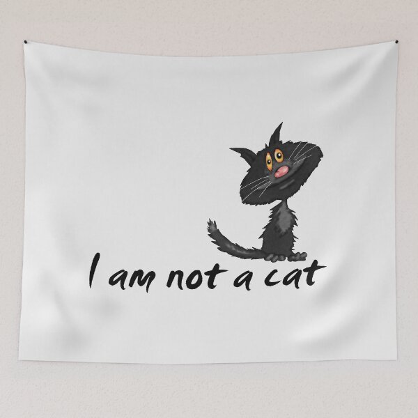 Item preview, I am not a cat designed and sold by Sergey Ilyin.