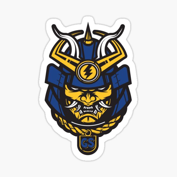 GOLDEN STATE SAMURAI BASKETBALL Sticker