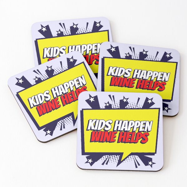 Item preview, Kids Happen Wine Helps designed and sold by Wachi-A.