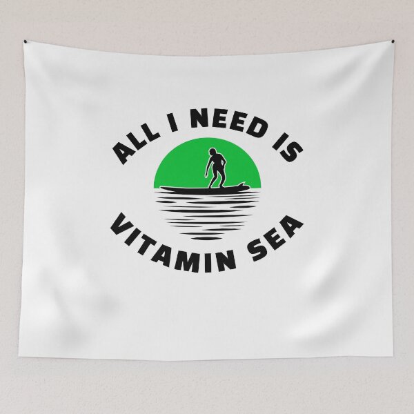 Item preview, All I need is Vitamin Sea designed and sold by Sam Artist.