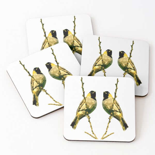 Item preview, Funny  Colred Birds, for stickers designed and sold by blueocan.