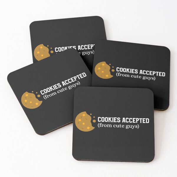 Item preview, Cookies accepted, by cute guys designed and sold by ApparelByGriph.