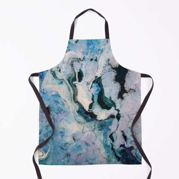 Item preview, Blue White Black Marble Art designed and sold by BEyourself be.