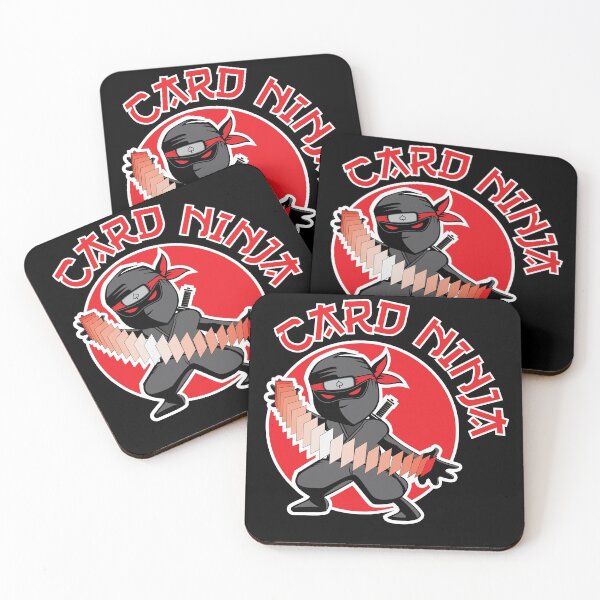 Item preview, Card Ninja Magic Design Red designed and sold by DoubleLifted.