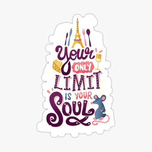 Your Only Limit Is Your Soul Sticker