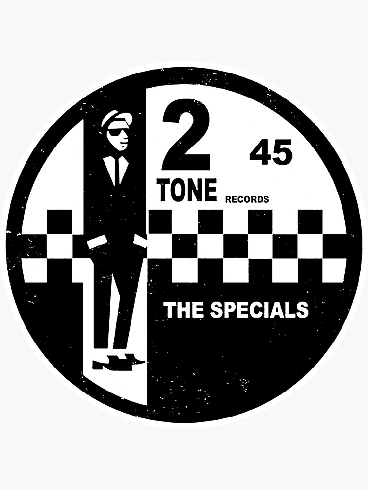 2 Tone Records The Specials T Shirt Sticker For Sale By Cuscoperu9r Redbubble