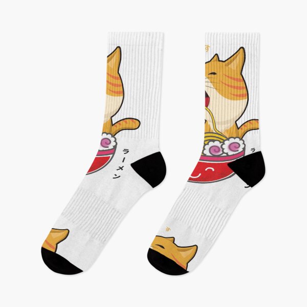 Item preview, Cat vs Ramen animation cute cat kawaii designed and sold by koonam.