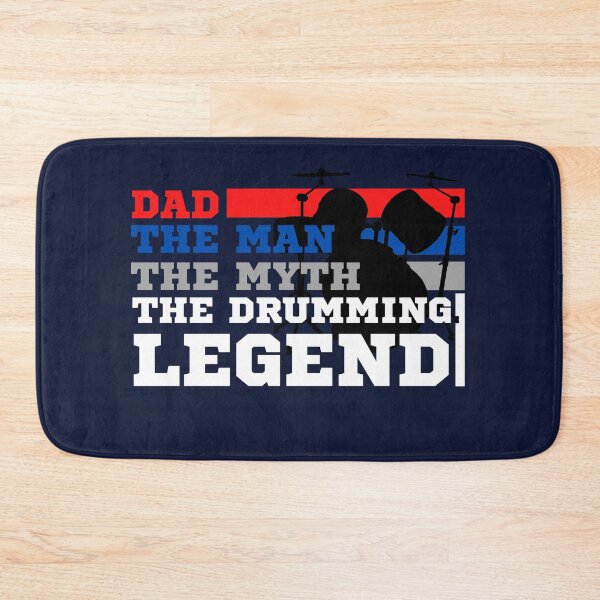 Item preview, Dad The Man The Myth The Drumming Legend designed and sold by dazza03.